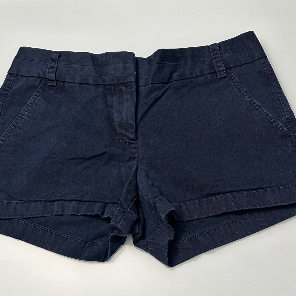 J. Crew Navy Blue Chino Shorts